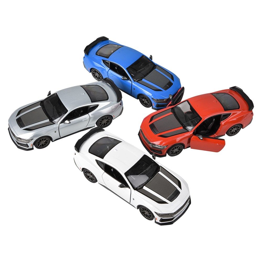 144 pieces 5 inch Diecast Pull Back 2024 Ford Mustang Dark Horse - Car, Planes, Trains & Bikes