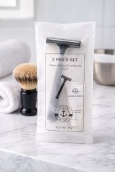 50 Pieces Yacht & Smith Shaving Cream And Razor Kit .27 oz - Shaving Razors