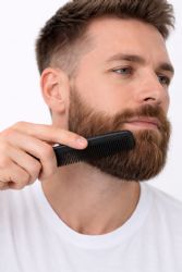 100 Pieces Yacht & Smith Black Plastic Comb 4.9 Inches - Hair Brushes & Combs