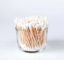 72 Wholesale 550 Piece Wooden Cotton Swabs