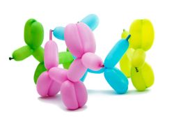96 Sets 30 Twisty Balloons, Air Pump Included  - Balloons & Balloon Holder