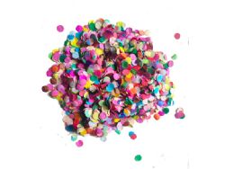 72 Wholesale Multicolor Round Confetti 3oz