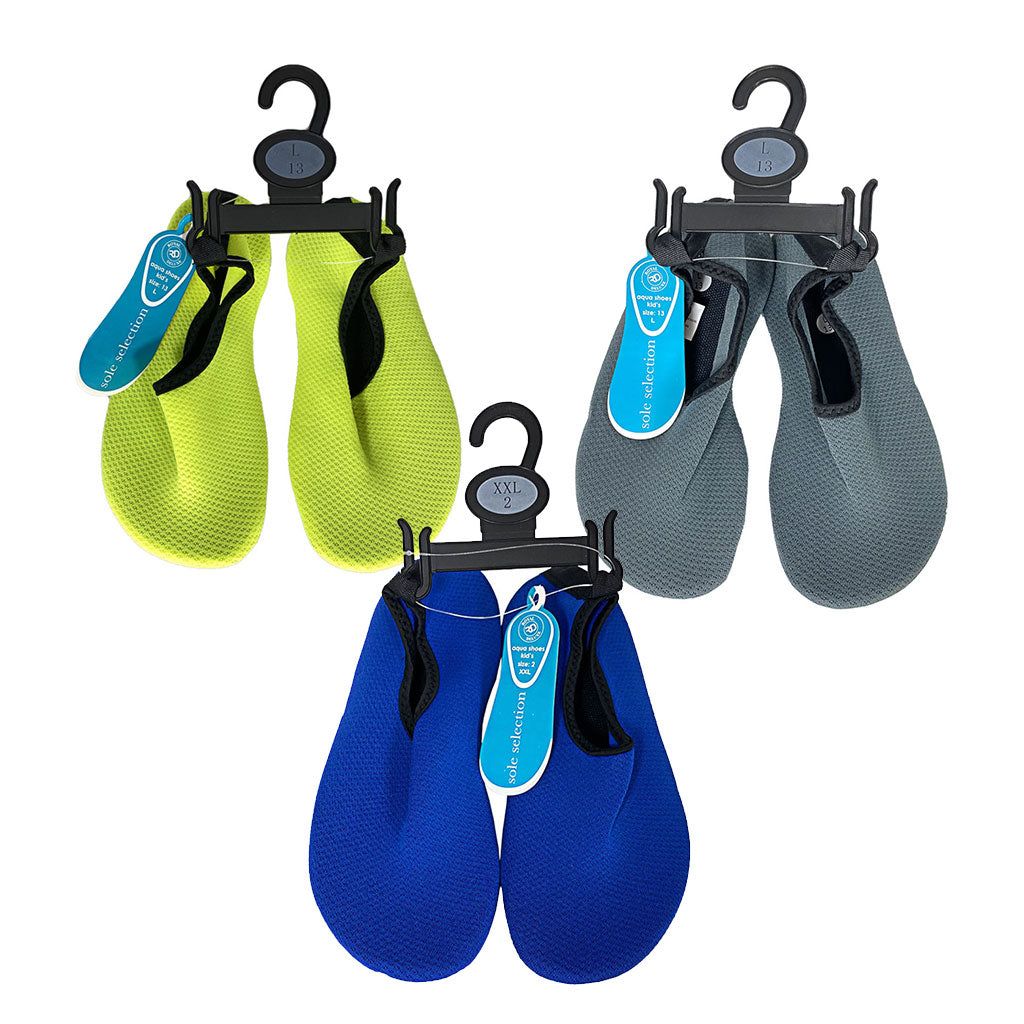 24 pieces of Sole Selection Kid's Aqua Shoes