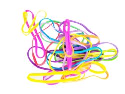 144 Wholesale 100g Rubber Bands