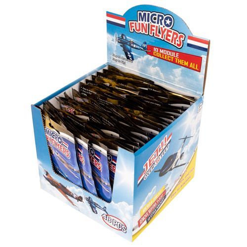 48 pieces of Micro Fun Flyers - 2 Piece Set