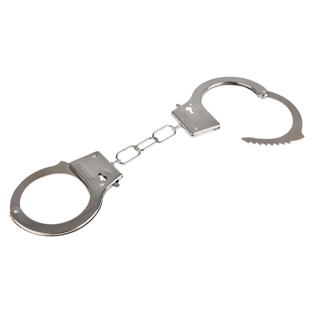 72 pieces Diecast Metal Handcuffs Blister Carded - Toy Weapons