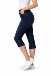 24 Wholesale Yacht & Smith Womens Denim Capri 5 Pocket Pants Assorted Sizes 9-17