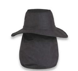 48 Pieces High Profile Wide Brim Sun Hat Dark Grey - Sun Hats