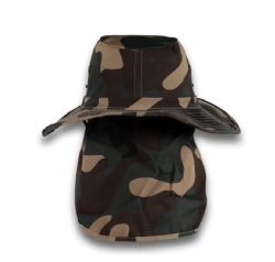 48 Pieces High Profile Wide Brim Sun Hat Woodcand Camo - Sun Hats