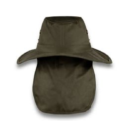 48 Pieces High Profile Wide Brim Sun Hat Olive - Sun Hats