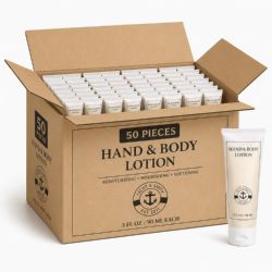50 Pieces Yacht & Smith Hand & Body Lotion 3oz Tube - Skin Care