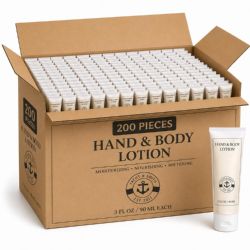 200 Pieces Yacht & Smith Hand & Body Lotion 3oz Tube - Skin Care