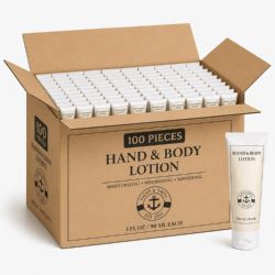 100 Pieces Yacht & Smith Hand & Body Lotion 3oz Tube - Skin Care