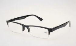 36 Pieces Unisex SemI-Rimless Rectangular Reading Glasses Assortment - Reading Glasses