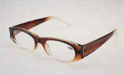 36 Pieces Unisex Narrow TwO-Tone Gradient Oval Reading Glasses Assortment - Reading Glasses