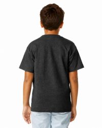 24 Pieces Kids Youth Cotton Charcoal T Shirts Size XS - Boys T Shirts