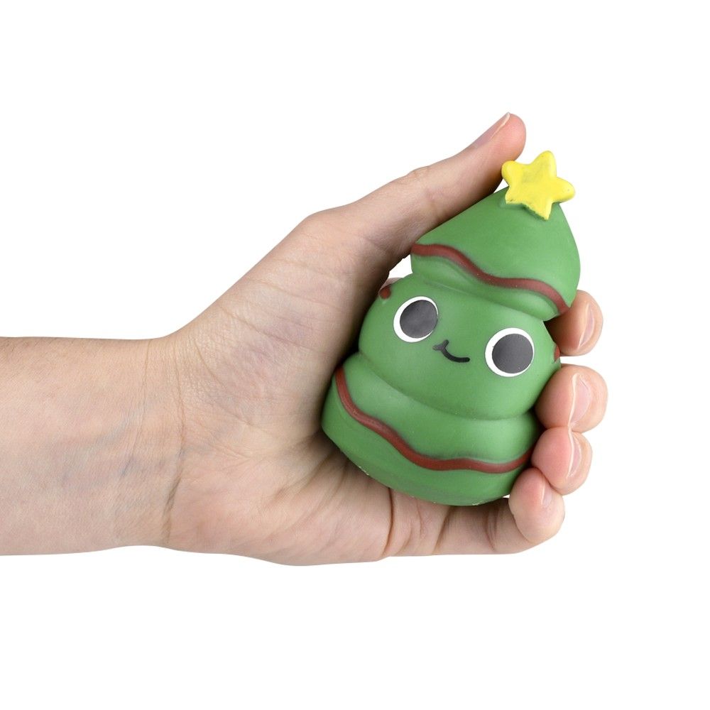 144 pieces 3.5" Christmas Squish Stretch 12ct 12/ - Slime & Squishees