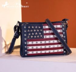 12 Pieces American Pride Collection Organizer/crossbody Navy - Tote Bags & Slings