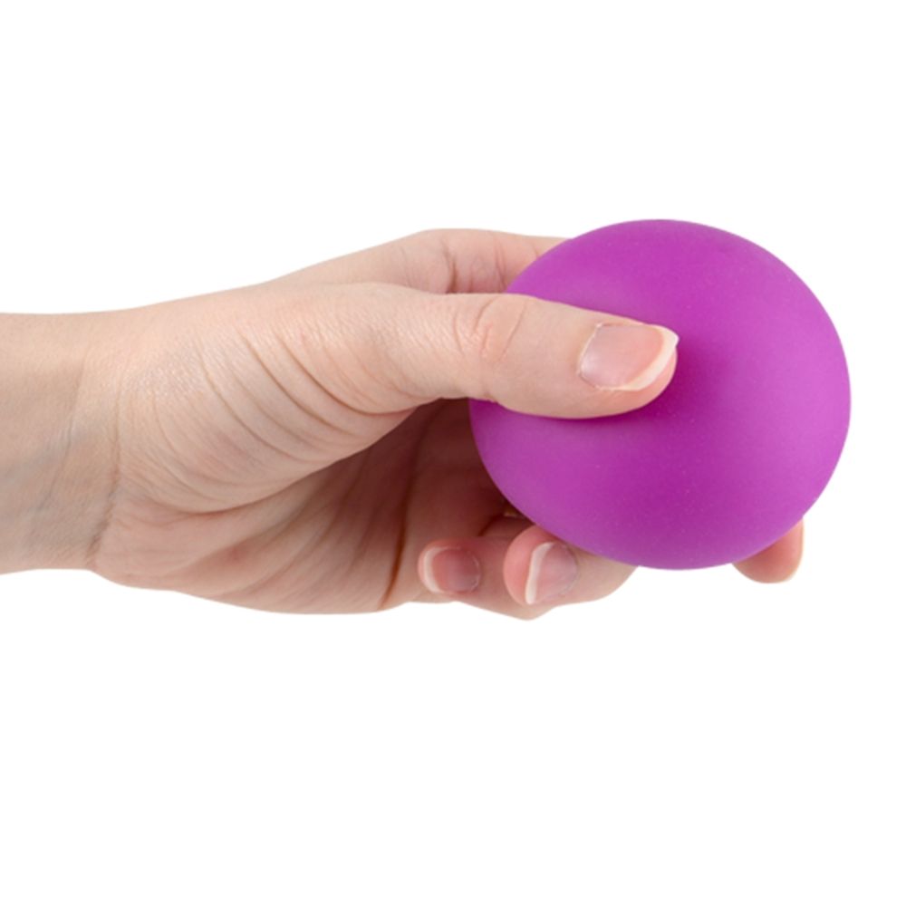 96 Wholesale (t) Marshmallow Neon Squishy Ball 2.5" 12ct