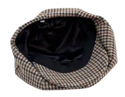6 Pieces Plaid Wool Big Applejack Newsboy Cap - Fedoras, Driver Caps & Visor