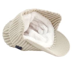12 Pieces Knit Beanie With Visor & Earflap Assorted Color - Fedoras, Driver Caps & Visor