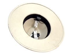 6 Pieces Wide Brim Fashion Fedora With Braided Band Beige - Fedoras, Driver Caps & Visor