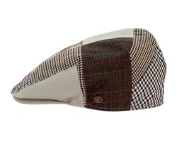 12 Pieces Patchwork Cotton Ivy Cap - Fedoras, Driver Caps & Visor