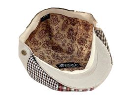 12 Pieces Multi Patch Work Cotton Newsboy Cap - Fedoras, Driver Caps & Visor