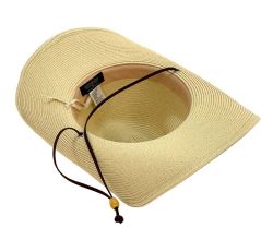 12 Pieces Western Cowboy Hats W/beaded Trim Band & Chin Strap - Cowboy & Boonie Hat