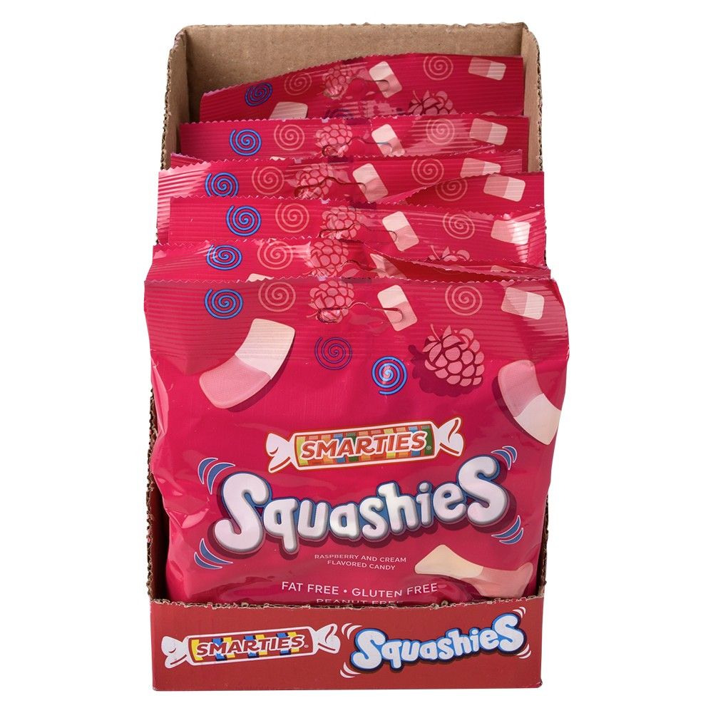 12 pieces Peg Bag Smarties Squashies - Spray Bottles