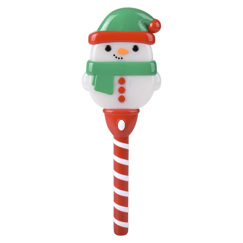 72 of 14 inch LighT-Up Swirl Snowman Wand