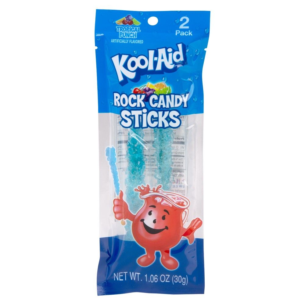 48 pieces KooL-Aid Rock Candy Sticks - Food & Beverage