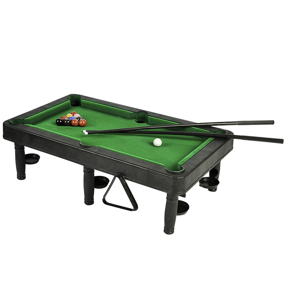 12 pieces Champion Pool Table 19 inch x 11 inch - Sports Toys