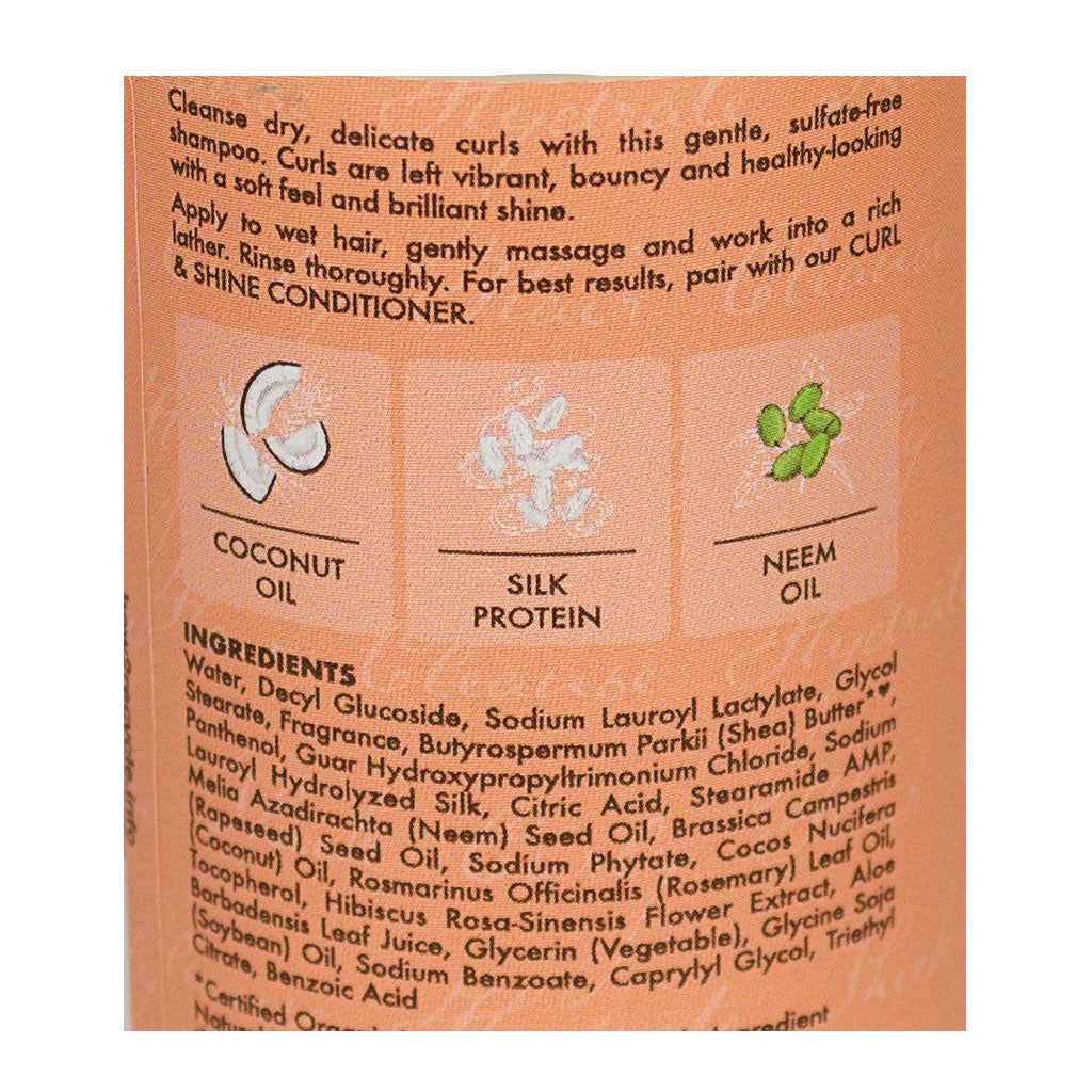 Travel Size Shea Moisture Coconut Hibiscus Shampoo Curl Plus Shine - 3.2 Oz.