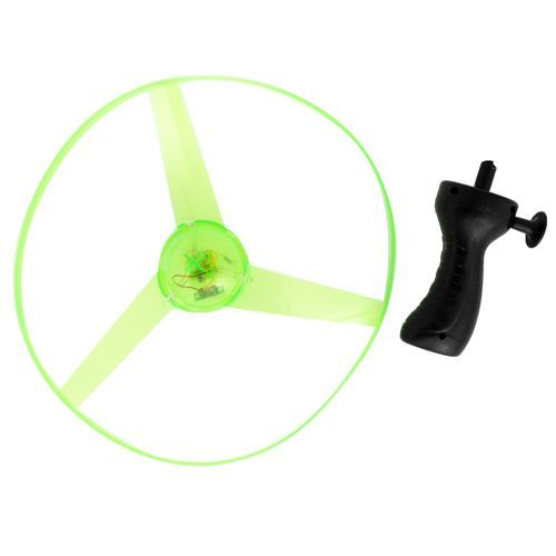 96 Pieces Pull Line Ufo Flyer With Lights - Light Up Toys