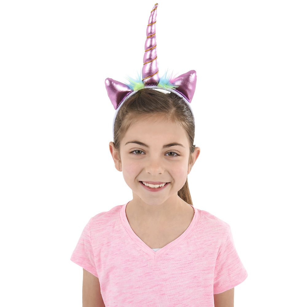 144 pieces Metallic Unicorn Headband - Costumes & Accessories