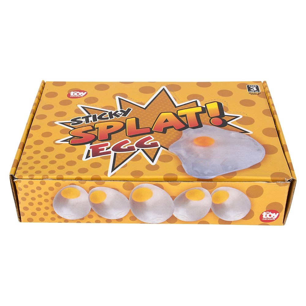 144 of 2.5 Inch Sticky Splat Egg