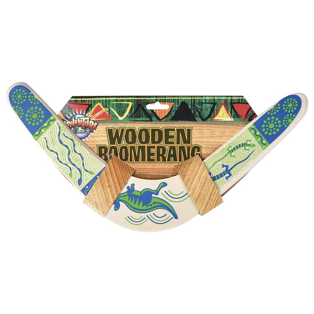 48 pieces 14.5" Wooden Boomerang - Sports Toys