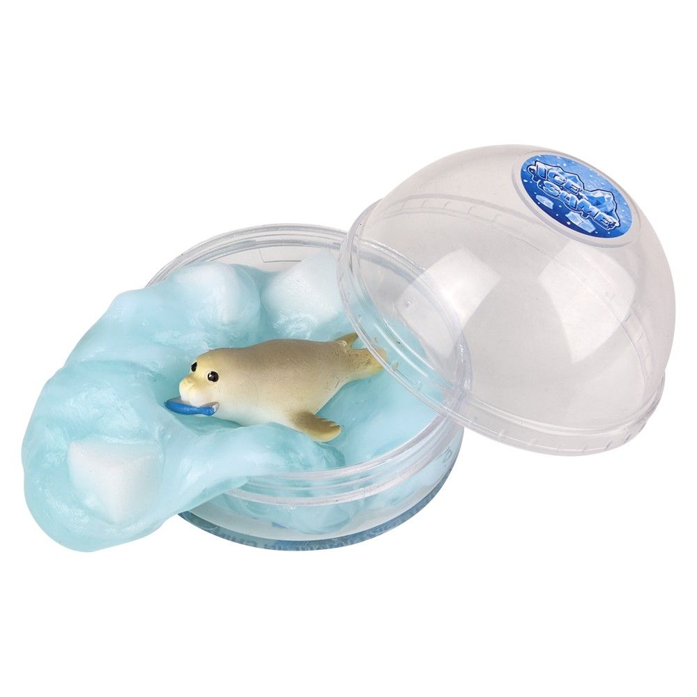 72 of 3 inch Arctic Iceberg Harp Seal Slime 12ct