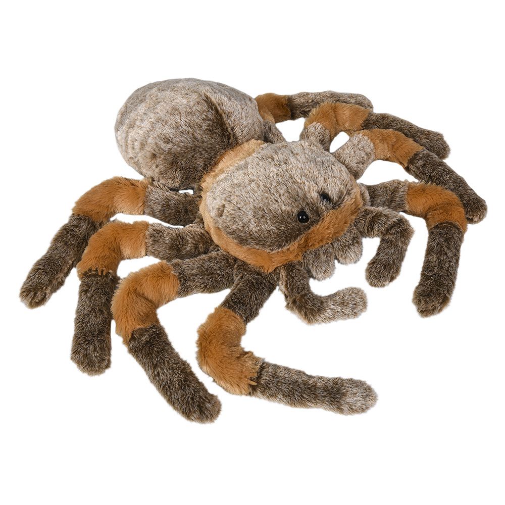 6 pieces 13" Brown Spider - Plush Toys