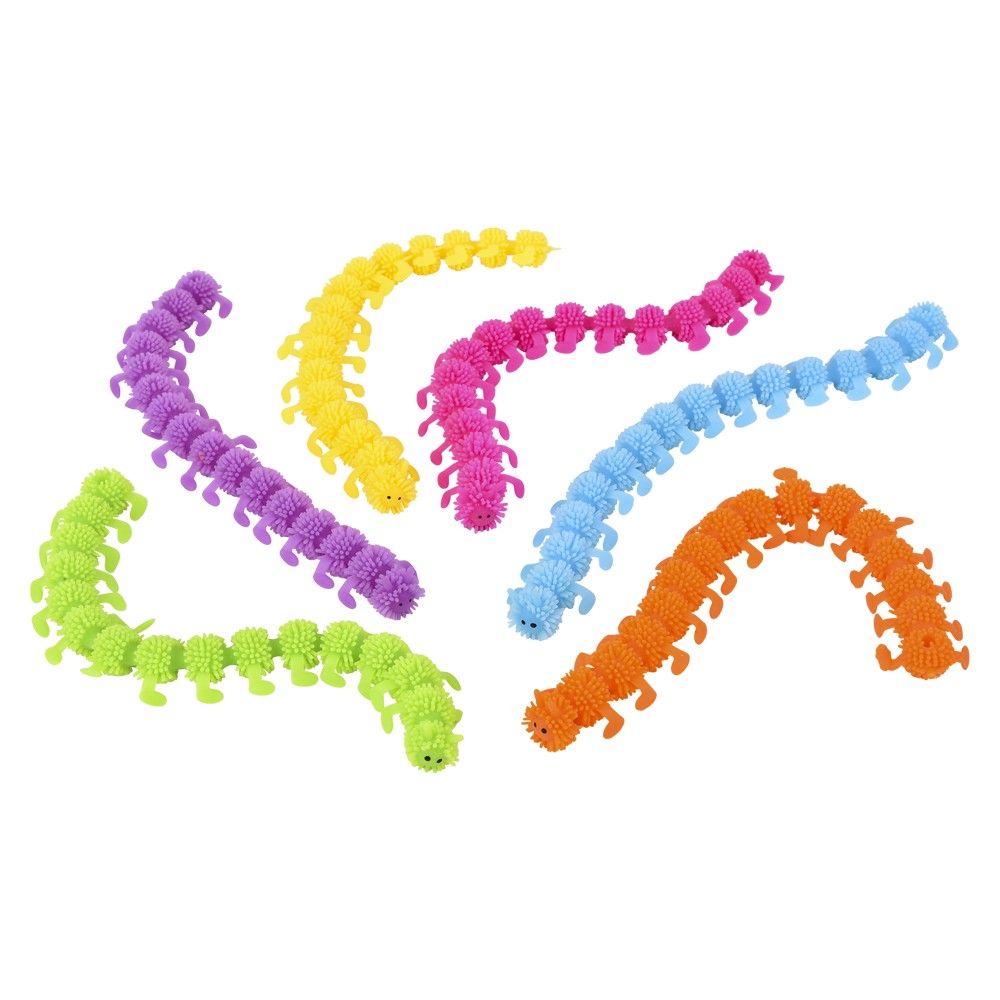 288 pieces 9.5" Caterpillar Stretchy String - Slime & Squishees