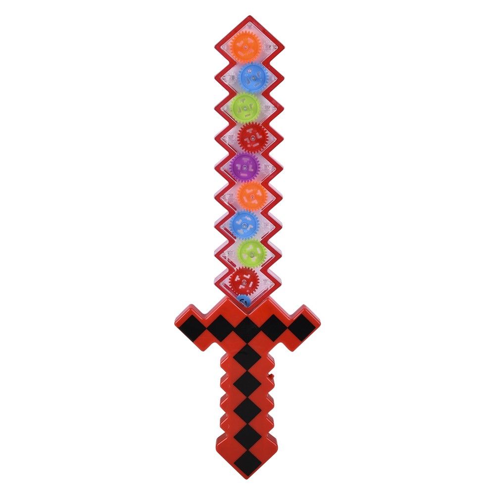 60 pieces 18" LighT-Up Gear Pixel Sword - Toy Weapons