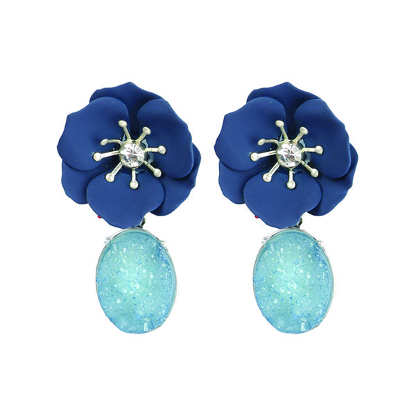 144 pieces Blue Fashion Earring Assortment For Kat & Bryn Earring Display - Earrings