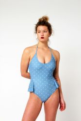 Yacht & Smith Womens Fashion One Piece Bathing Suit Size Large - Womens Swimwear