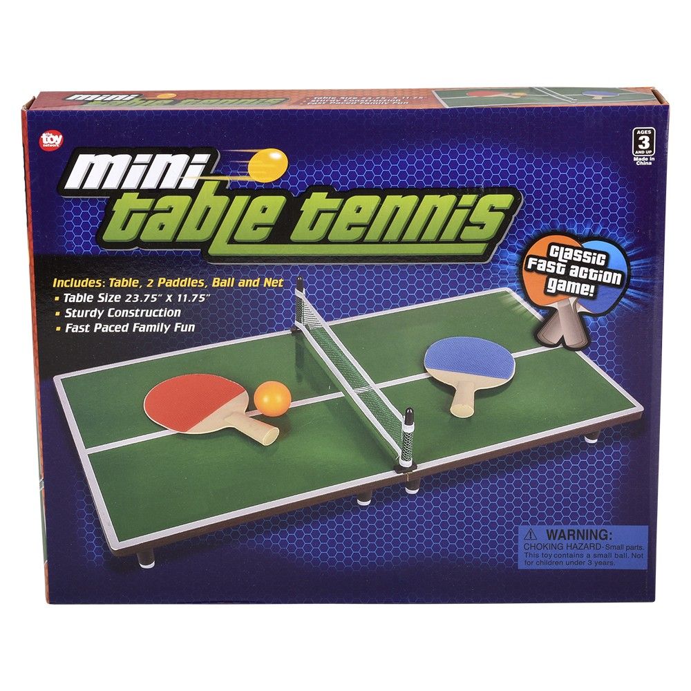 8 pieces Mini Table Tennis Game 24"x12" - Store