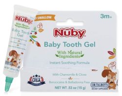 24 Wholesale Nuby Teething Gel Dr. Talbots 3 Months up