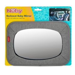 24 Wholesale Nuby Backseat Baby Mirror Gray canvas