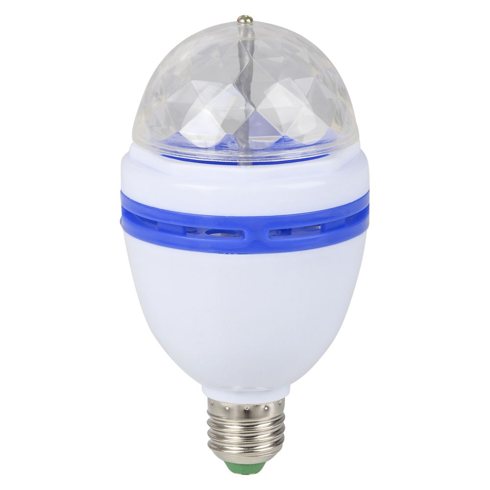 24 pieces Led Disco Rotating Bulb 9w - LED Party Supplies