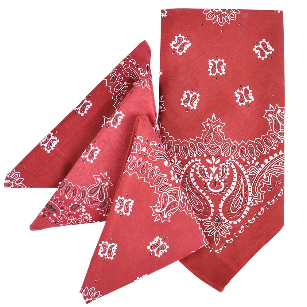 288 pieces Red Bandana 19" - Bandanas