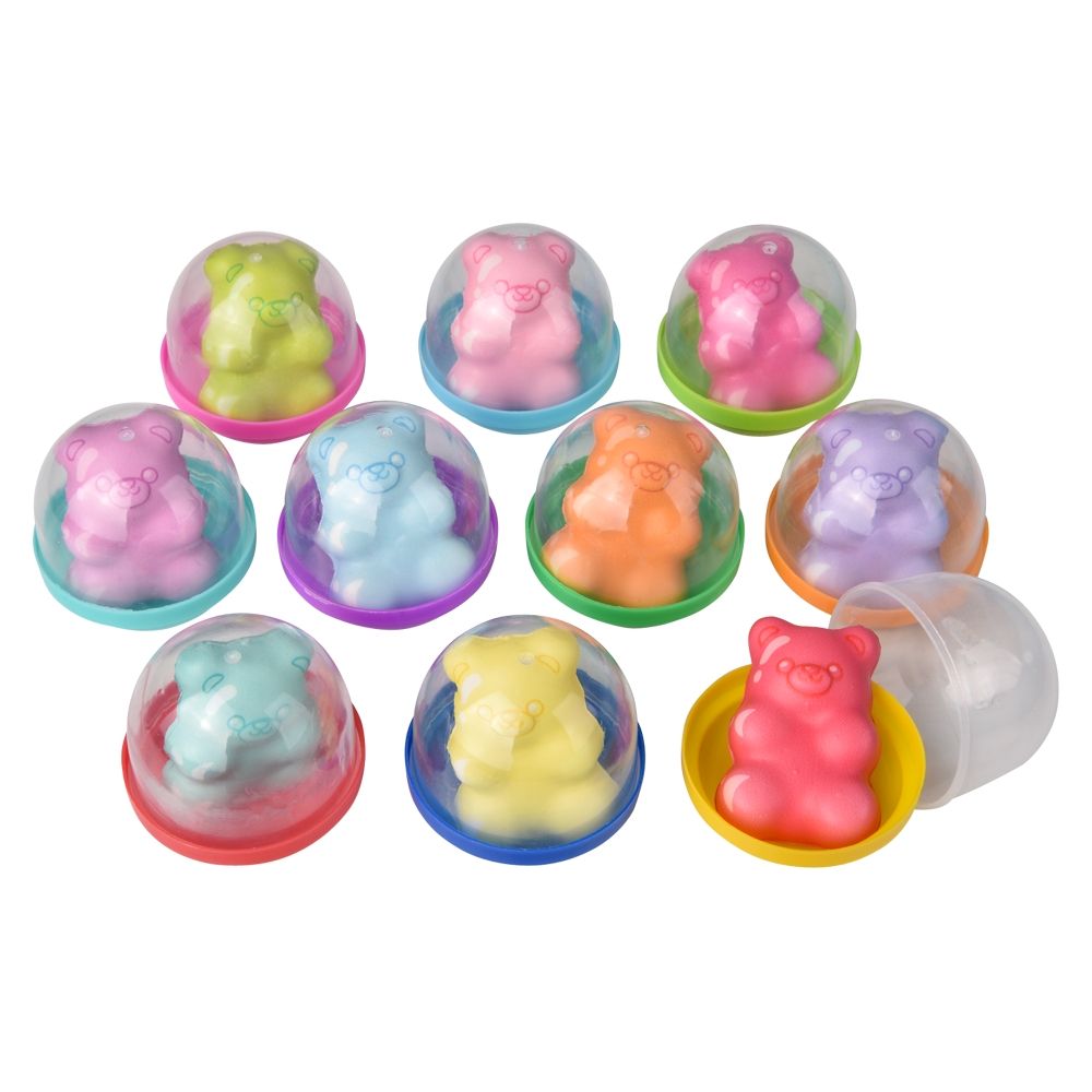 250 Wholesale 2-inch Squish Yummy Bear In 2-inch Capsule